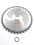 Renegade Blade 1 Blade 9"-36 teeth - Brush & Brambles Specialty Carbide Brush Cutter weed eater Blades - 1 blade pk - 230mm diameter