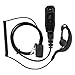 Acoustic Earpiece w/ PTT Mic for Motorola XPR 6550, XPR 6580, APX6000, XPR6580
