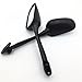 XKMT-Black Rear View Left Right High-impact PP shell Mirrors Compatible With 2010 2011 2012 CBR250/ 2003-2012 CB 1300S [B01B269ADI]