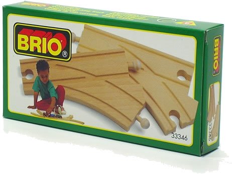 BRIO Curved Switching Track