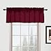 United Curtain Metro Woven Straight Valance, 54 by 16-Inch, Burgundy