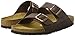 BIRKENSTOCK BIRK-51703 Arizona Sandals, Dark Brown, 37