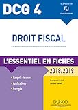 Droit fiscal DCG 4 : L'essentiel en fiches by