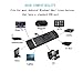 ProChosen 2.4G Backlit Air Mouse Remote, Wireless Keyboard and Infrared Learning for Kodi Android TV Box, Smart TV, PC, HTPC, Windows, Mac OS, Linux