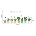 DIY Wall Art Decal,HP95(TM) Cute Removable Wall Stickers Art Vinyl Decal Mural Decor (Cactus)