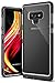 Caseology Skyfall for Galaxy Note 9 Case (2018) - Clear Back & Slim Fit - Matte Black