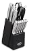Oster Baldwyn 14-Piece Cutlery Block Set, Brushed Satin , Silver - 70561.14 primary