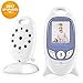Video Baby Monitor, Beleef Portable Digital Audio with Two-Way Talking Feature, Rechargeable Battery & HD Sound Listening System (white)