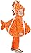 Underwraps Baby's Big Mouth Clown Fish Belly-Babies, Orange/White, Medium