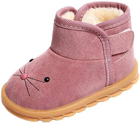 えみり キッズ ブーツ 女の子 男の子 ムートンブーツ 猫柄 可愛い キッズ ショート 子供靴 裏ボア