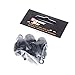 Dreamer Car Hand-grenade Style Aluminum Oxidized Valve Stem Caps Car Wheel Valve Caps(black,4 pcs)