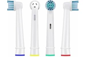 4Pcs Replacement Electric Toothbrush Head Replaces Electric Toothbrush Head Bristles For For Oral Fashion processing