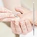 Mikobox Premium 4 Piece Double Ended Stainless Steel Manicure Cuticle Pusher Remover Kit MB-03