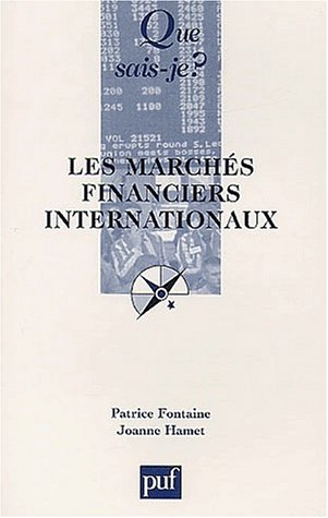 Les  marchés financiers internationaux