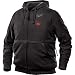 Milwaukee Hoodie M12 12V Lithium-Ion Heated Jacket Front and Back Heat Zones - Battery Not Included - All Sizes and Colors (Medium, Black)