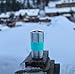 LoveU. YETI Rambler Tumbler Sleeve - Non-Slip Silicone Coaster - YETI accessories - Compatible with Rtic, Ozark, Trail and more, 20 oz (Blue)