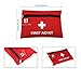 Small First Aid Kit, 86pcs Mini First Aid Kits Compact,Lightweight Medical Supplies Includes Alcohol Prep Wipes Gold Foil Blanket, CPR Face Mask Ideal for Emergencies at Home and Survival Situations