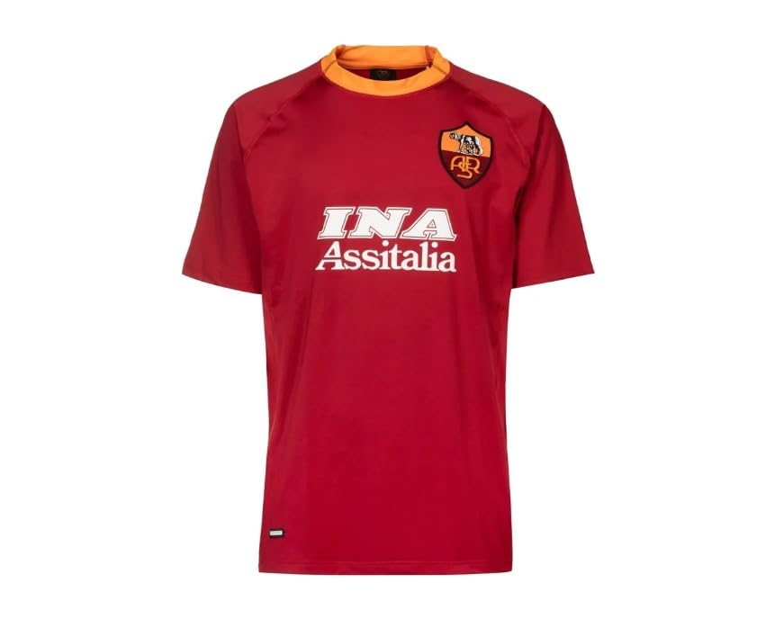 Copa Roma Men's Historical Football Shirt Red