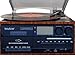 Boytone BT-28MB, Bluetooth Classic Style Record Player Turntable with AM/FM Radio, CD / Cassette Player, 2 Separate Stereo Speakers, Record from Vinyl, Radio, and Cassette to MP3, SD Slot, USB, AUXthumb 3