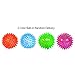 2pcs/pack Pet Products Elastic LED Light-up Spike Ball Pet Dog Cat Molar Rubber Flash Ball Entertained Toy