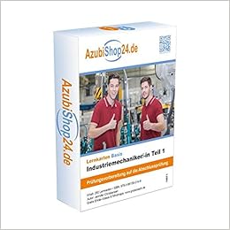 Lernkarten Industriemechaniker In Teil 1 Prufung Prufungsvorbereitung Amazon De Jennifer Christiansen Princoso Gmbh Bucher