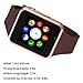 Junwei Smart Watch Color Touch Screen Bluetooth Smart Watch Sports Smart Watch TF/SIM Card Slot Smart Watch Multi Function Smart Watch Compatible with Samsung Android iPhone iOS Kids Women Men
