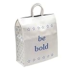 Large capacity hand bag / shopping bag / grocery bag / vegetable bag for daily / travel / weekend multipurpose use - 18 x 7 x19 inch