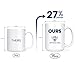 Artisan Owl Starpugs Mug Large 15 oz Double-Sided Tea and Coffee Cup - Funny Pug Dog Lover Gift, Microwave & Dishwasher Safe