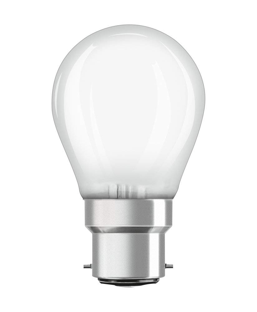 OSRAM Pack of 10 x LED lamp | Base: E14 | Cool White | 4000 K | 2.50 W | replacement for 25W | frosted | LED Retrofit CLASSIC P