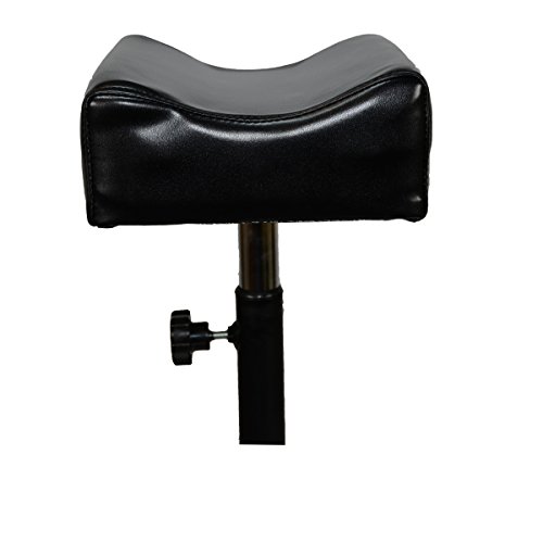 InkBed Portable Black Adjustable All Purpose Leg Rest Stand Tattoo Studio Equipment