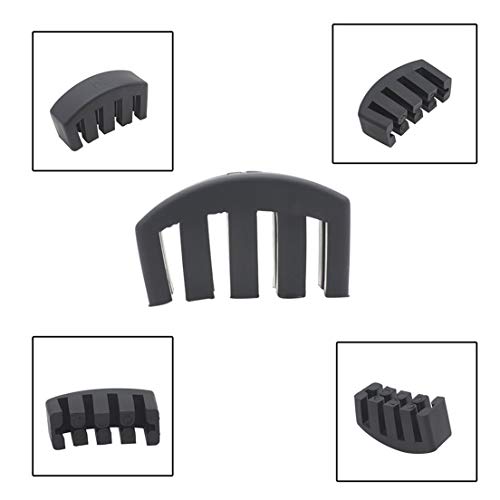 IRIN Practice 5 Rubber Claws Volume Control Mute to 4/4 Size Cello - Black