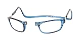 Clic Magnetic Reading Glasses in Blue Jeans +3.00
