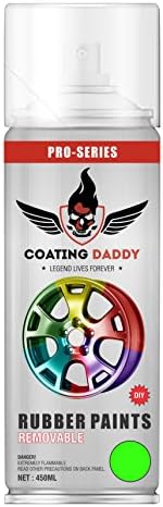 Coating Daddy Rubber Paint (450 ml, Fluorescent Green)
