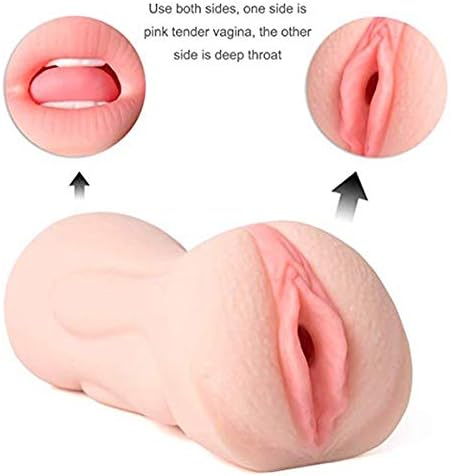 Llovery 2 In1 Men's Deep Throat, V?brating Orál Cup, 100% Safe Silicone for Man Self Pleasure for Men Enhancement Exercise Sucking Endless Pleasure, Adullt Toys for Men