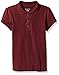 The Children's Place Girls' Short Sleeve Ruffle Polo Shirt