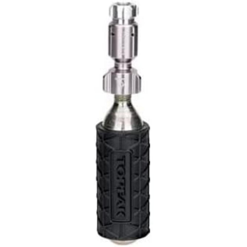 Topeak Micro Airbooster 25g, Black/Silver