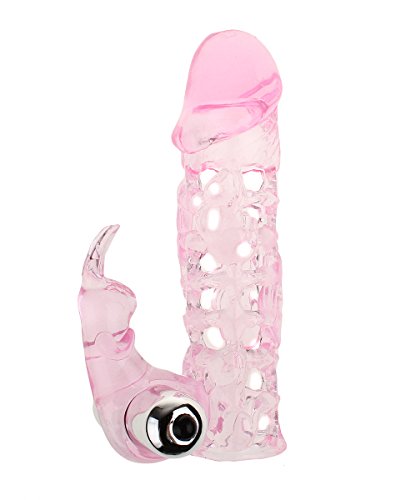 Zcargel crystal 10 frequency vibrating rabbit sleeve pe…