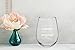 Amandir 1 PCS Romantic Walks at Target Funny Wine Glass 15oz, y-Coffee