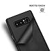 ORNARTO Galaxy Note8 Case,Note 8 [Basic Series] Thin Fit Shell Premium Hard Plastic Matte Finish Non Slip Full Protective Anti-Scratch Cover Cases for Samsung Note8(2017) 6.3'Midnight Black