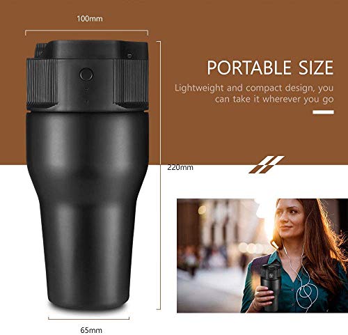 GUOXY Kaffeemaschine Kaffeemaschine, 500 Ml Zyklus Extraction Kaffeemaschine, Outdoor Mobile Kaffee Tragbare, Usb… – Bild 8