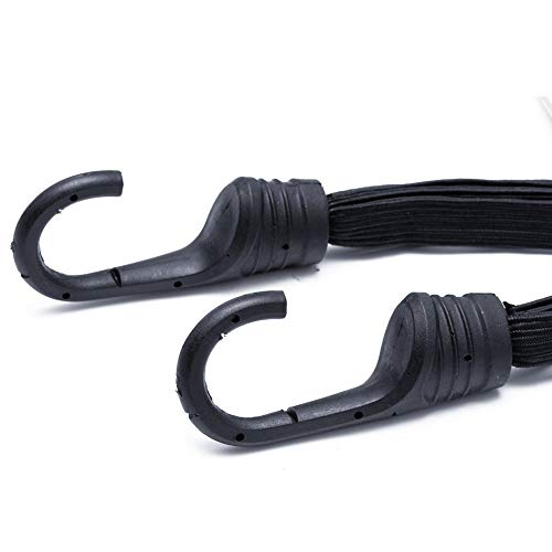 Portable Motorcycles Cargo Helmet Luggage Holder Net Buckle Rope Strap Hook Elastic 60cm 1pc