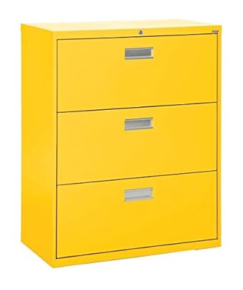 Amazon Com Sandusky Lee Lf6a363 Ey 600 Series 3 Drawer Lateral