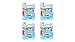 Snuggle Exhilarations Island Hibiscus & Rainflower Concentrated Liquid Fabric Conditioner set of 4, 96 fl. oz per Jug a Total of 384fl. oz