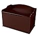KidKraft Austin Wooden Toy Organizer Storage Chest Box and Sitting Bench, Cherry