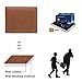 POLARE ORIGINAL Men's RFID Blocking Vintage Italian Genuine Leather Slim Bifold Wallet Handmade