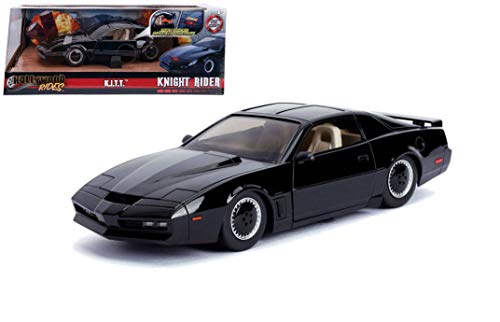 Jada 1: 24 Hollywood Rides Knight Rider KITT with Light Pontiac Firebird 30086