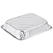 Durable Packaging Aluminum Steam Table Pans, Half-Size Medium, 2.19