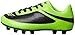 Vizari Infinity Firm Ground Youth Soccer Cleats for Boys & Girls - Green/Black, Size 13 | Enhanced Traction & Superior Ball Control Football Shoes for Kids | Durable & Water-Resistant Soccer Shoes
