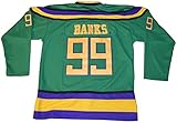 Kooy Adam Banks #99 Mighty Ducks The Movie Jersey Hockey Men Stitched