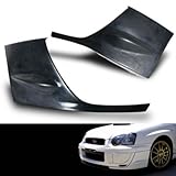 04-05 Subaru Impreza WRX PU Front Body Bumper Add-on Caps Kit